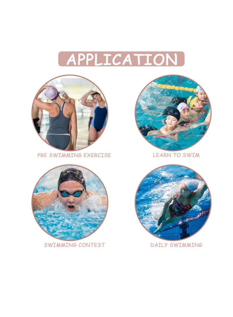 أرينا قبعة سباحة للكبار، قبعة سباحة لحمام السباحة، قبعات سباحة كبيرة جدًا من السيليكون الممتاز المقاوم للماء، قبعات سباحة من السيليكون للنساء، للبالغين كاب سباحة ._ أدوات سباحه ـ اكسسوارات سباحه ـ العاب مائيه ـ مستلزمات سباحه - Image 3